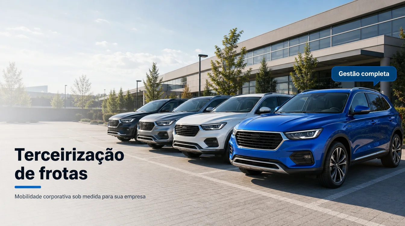 Terceirização de Frotas — mobilidade corporativa sob medida com gestão completa